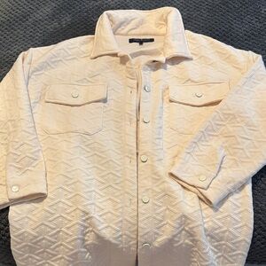 Simply Southern Ivory Quilted Jacket